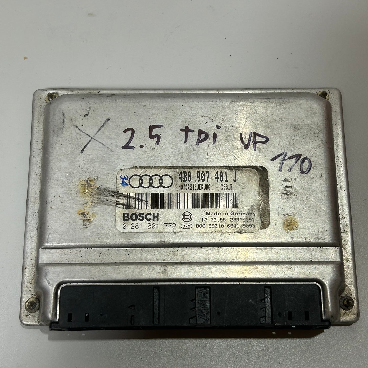 Plug&Play Jednotka 2.5TDI V6 VP44   4B0 907 401 J